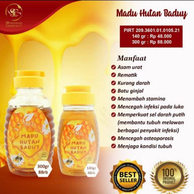 

Promo Madu Hutan Baduy 100% Madu Murni Original