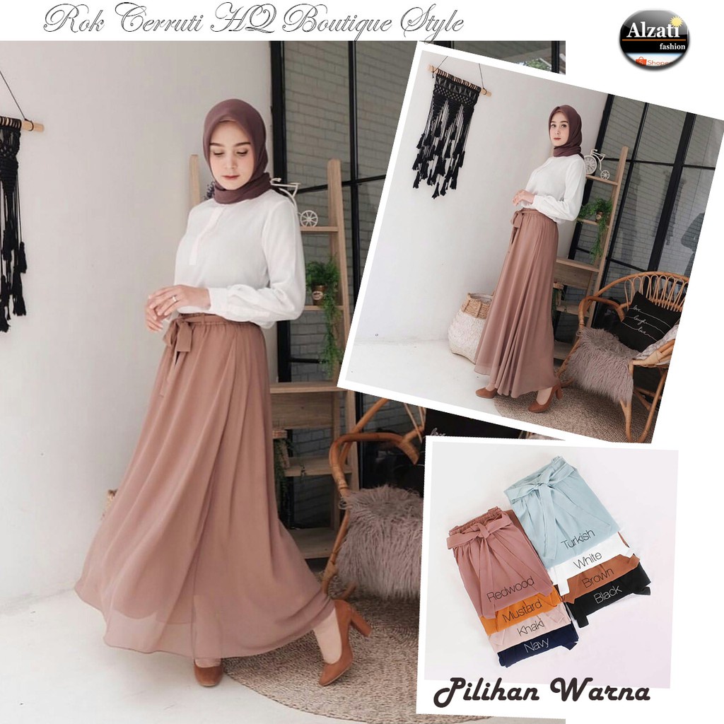 ROK CERUTY,ROK LEBAR CIFON CERUTY PAYUNG IMPORT/ROK LEBAR WANITA/ROK PAYUNG