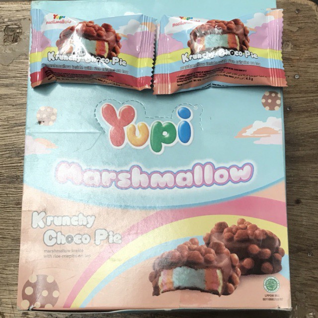 Yupi Marshmallow Krunchy Choco Pie