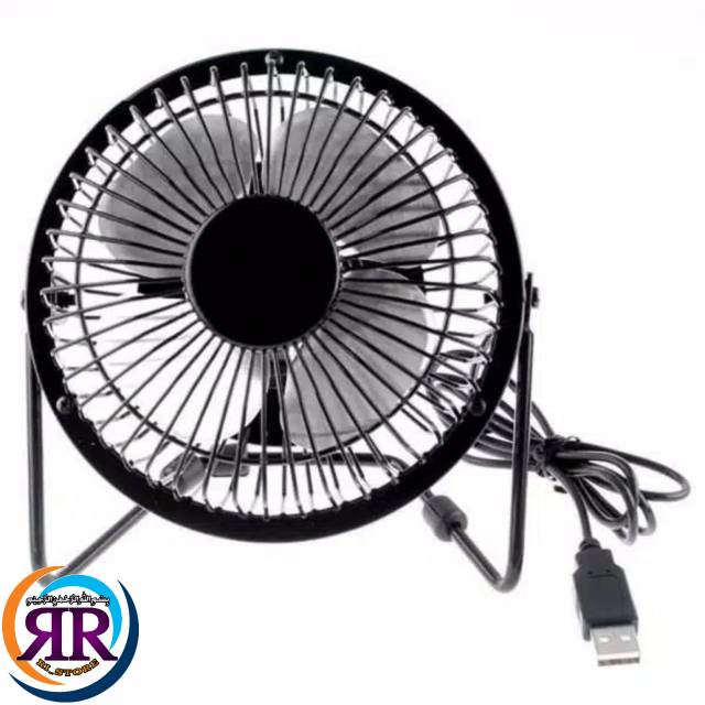 Kipas Angin USB besi / Kipas Angin Meja /  Kipas Angin MobilKabel USB 85cm