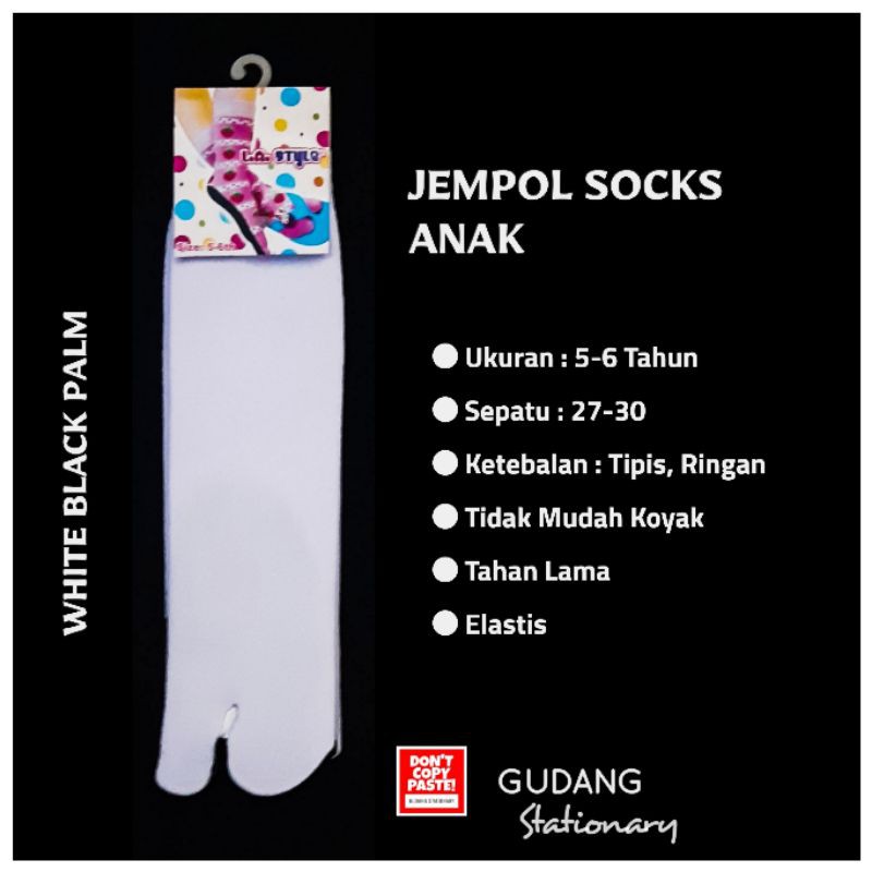 Kaos Kaki Jempol Anak Girls Fashion