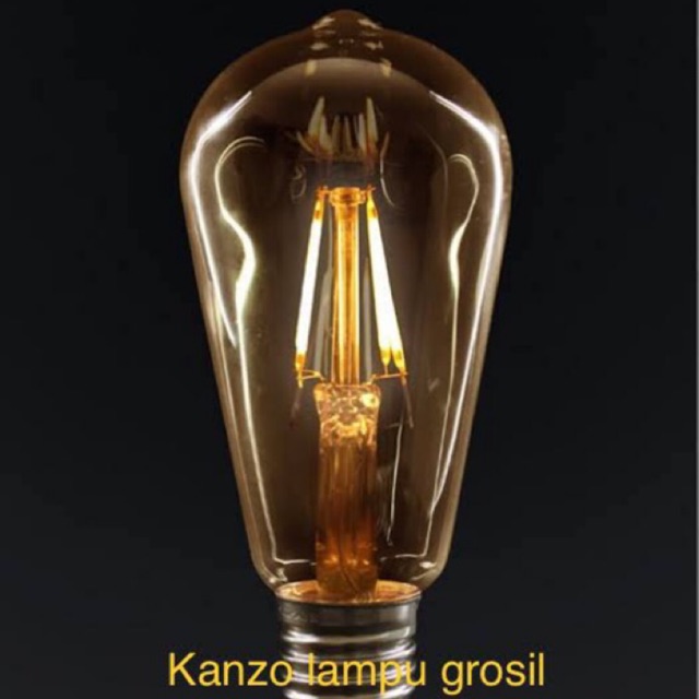 Lampu edison 4watt ST 64 / vintage mini bar cafe KIA