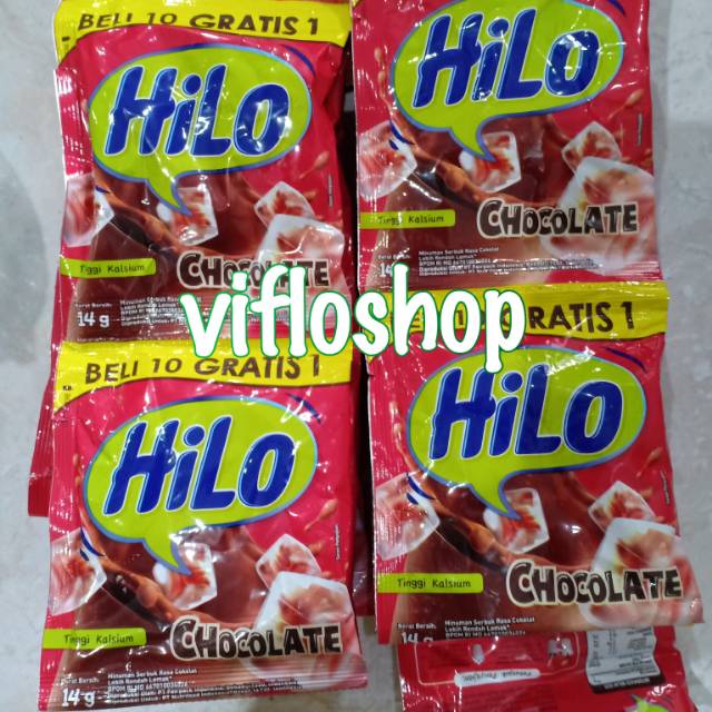 

Susu Kalsium Hilo / HiLo Chocolate (10 x 14 gram)