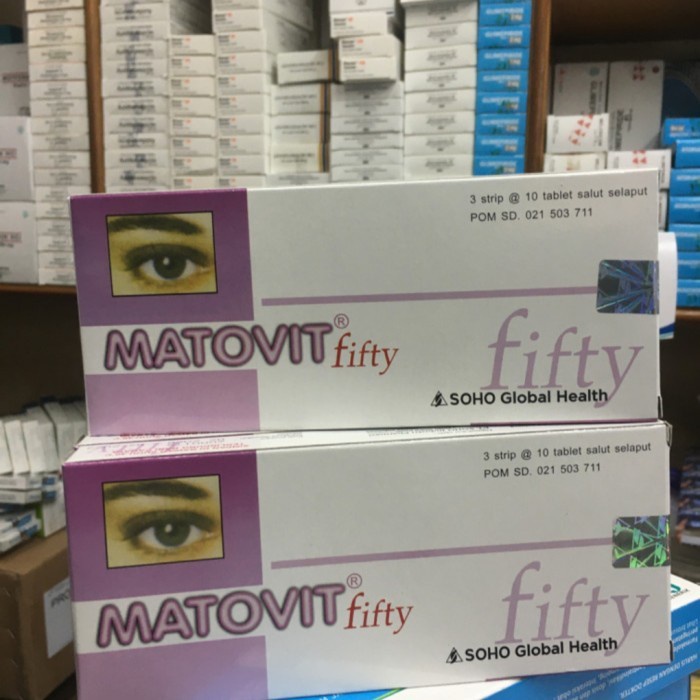 Kesehatan - Matovit Fifty Box @30 Suplemen Kesehatan Mata