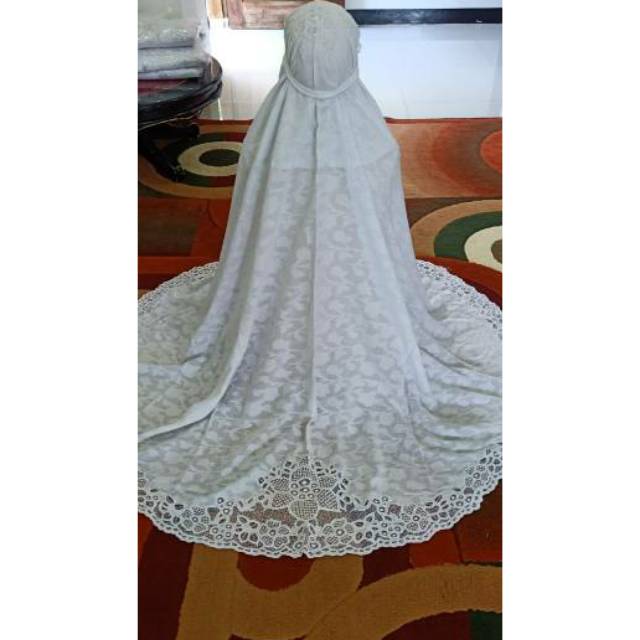 mukena rubiah kerancang langsung padang