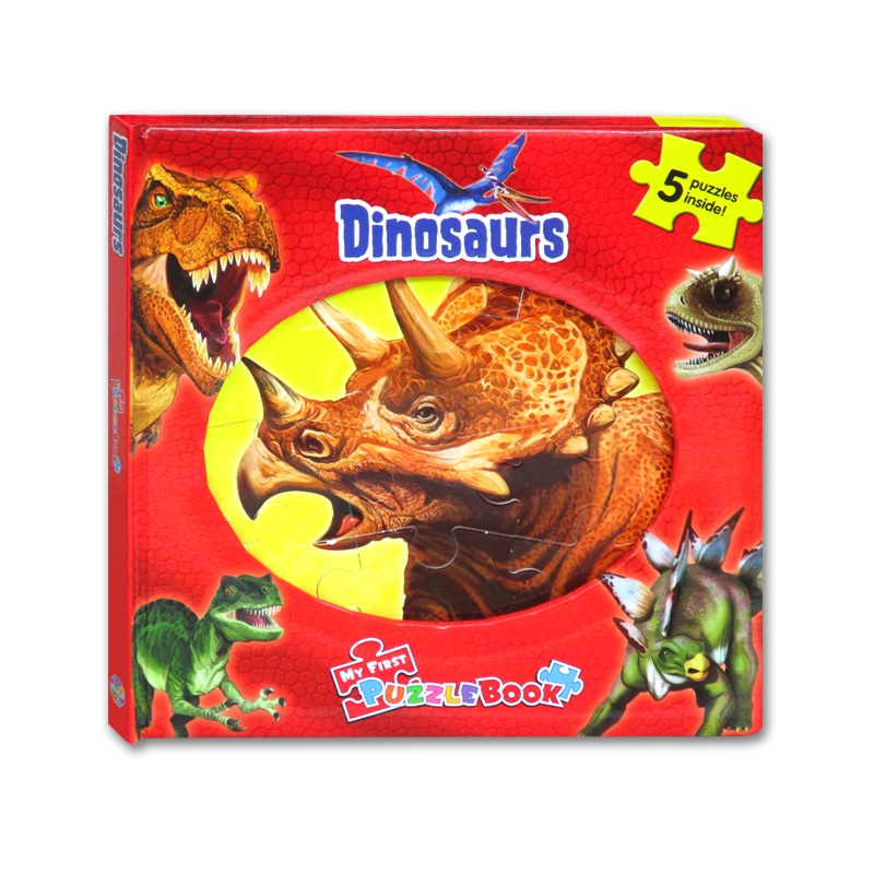My First Puzzle Book Dinosaurs (5 Puzzles Inside) (KD)