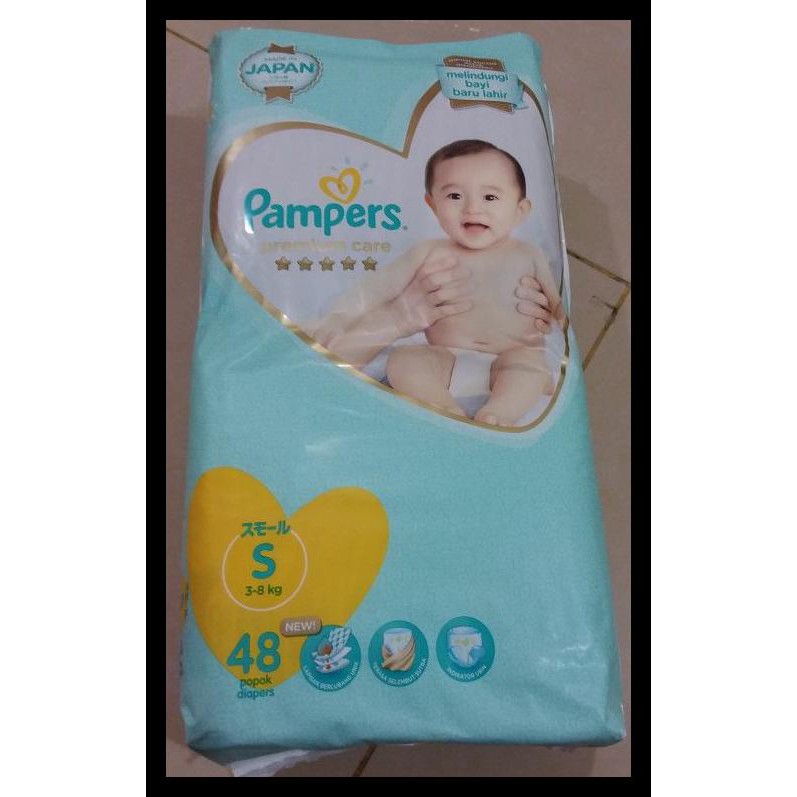 SPECIAL Pampers Premium Care Tape Tapped Perekat S48 / S 48 / S-48