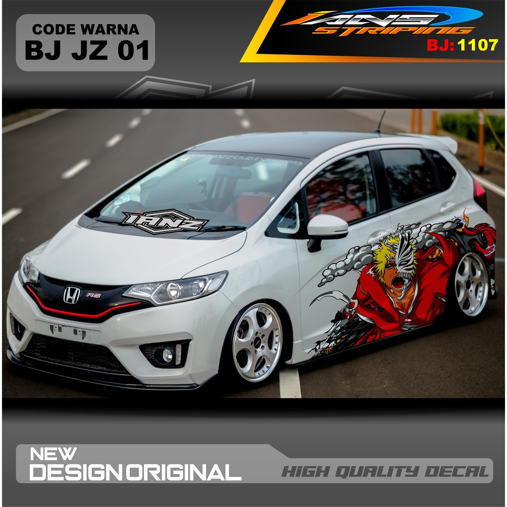 STIKER MOBIL JAZZ / STIKER MOBIL BRIO / DECAL STIKER MOBIL SWIFT / STIKER MOBIL TOYOTA / DECAL STICKER MOBIL / STIKER YARIS AYLA