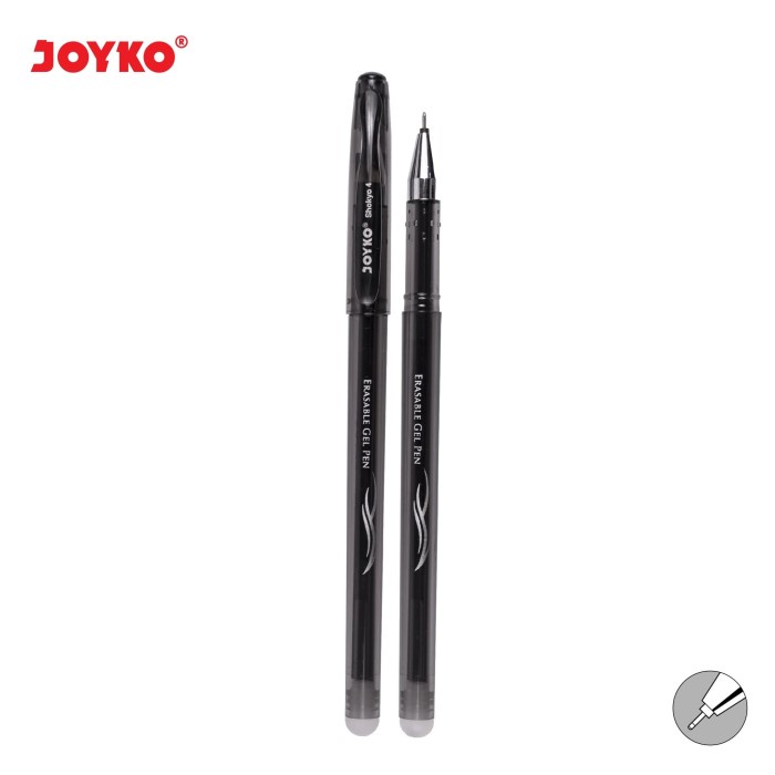 

Terlaris Erasable Gel Pen Pulpen Bisa Dihapus Joyko GP-322 Shokyo 4 Gel 0.5 mm