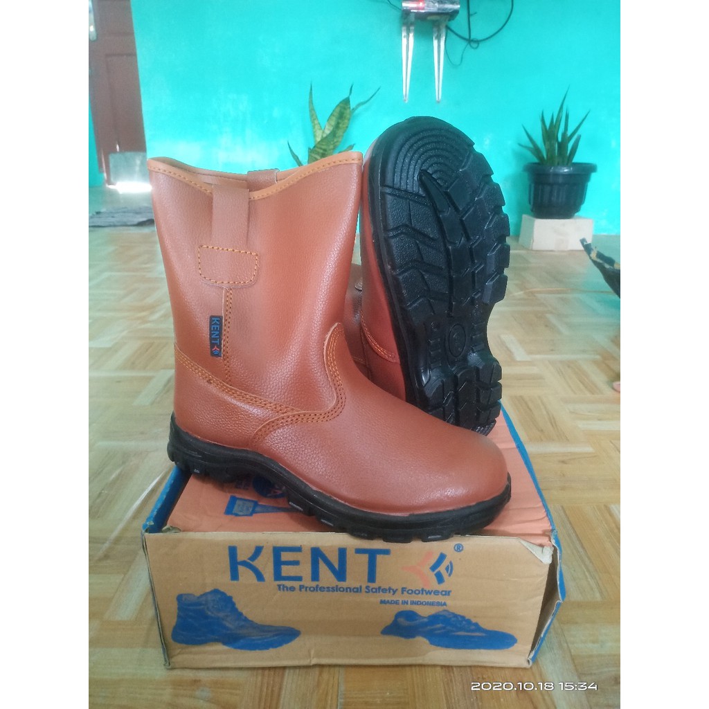 SEPATU SAFETY KENT - BORNEO (BROWN)