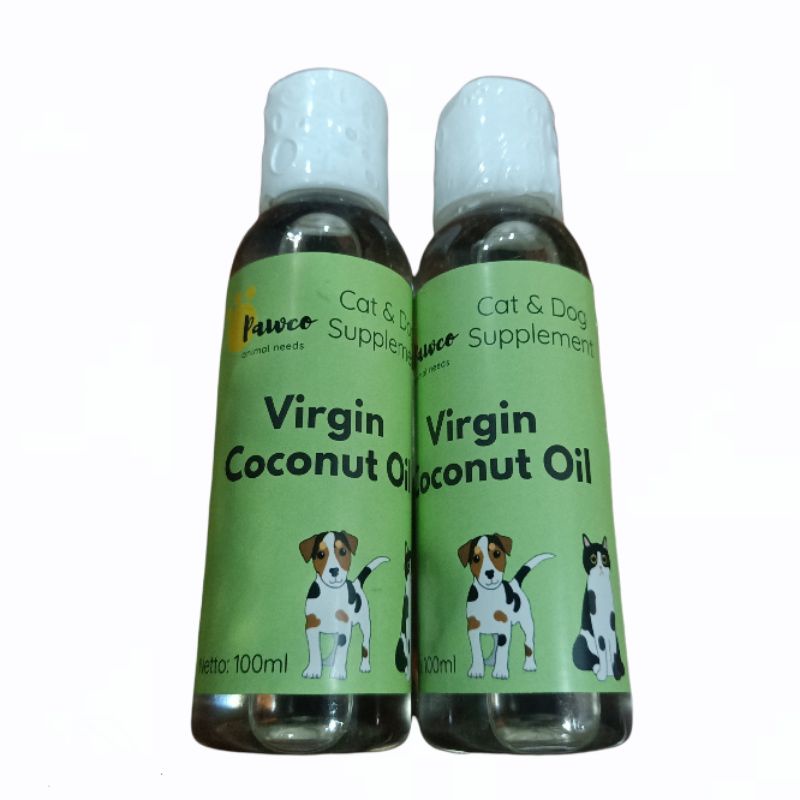 Pawco Obat Jamur Scabies Untuk Kucing Anjing Minyak VCO Virgin Coconut Oil for Cat Dog