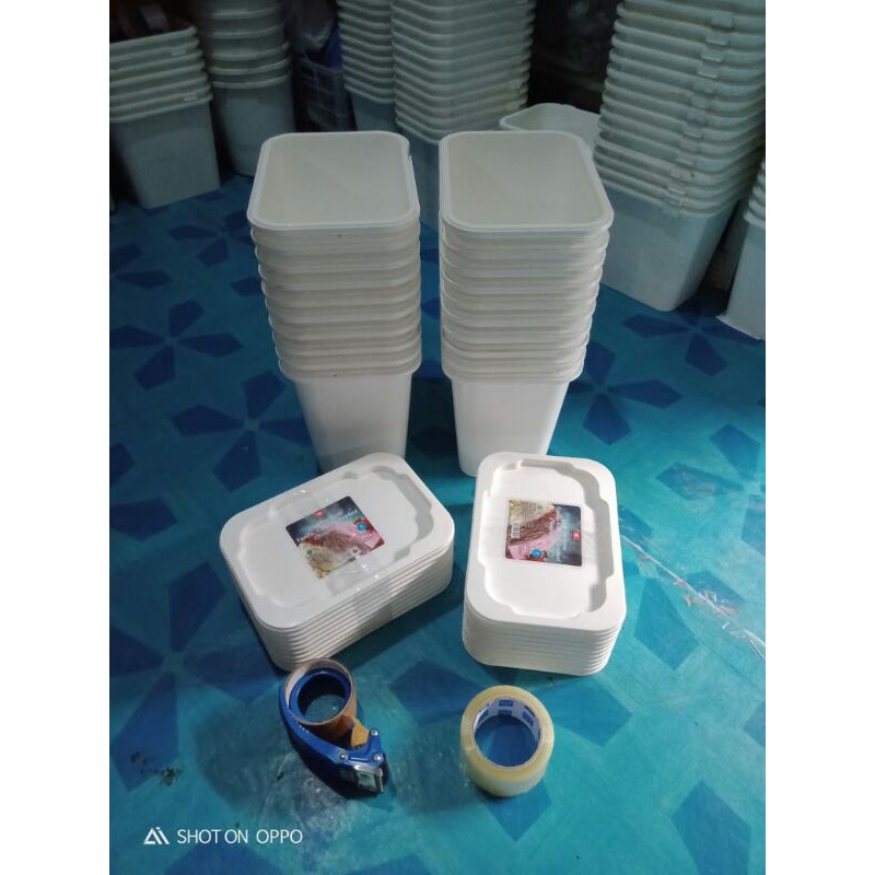 BOX/EMBER BEKAS ESKRIM DIAMOND KAPASITAS 8 LITER KOTAK [[OPSI ESPESSIA & NEAPOLITAN BIRU]