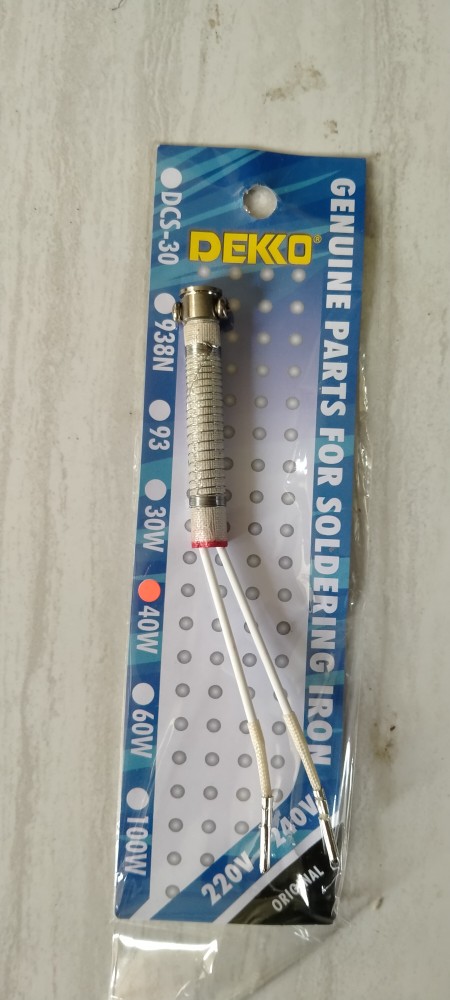 Dekko Elemen Solder 40w / Heater 40w / Elemen 40w