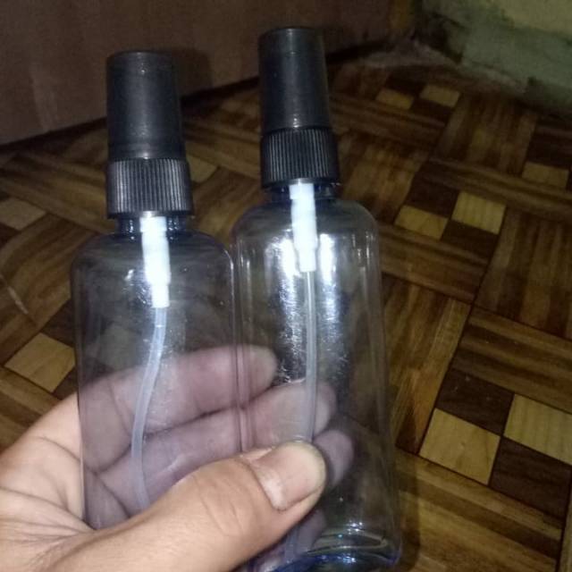 Botol spray kosong 100ml gepeng