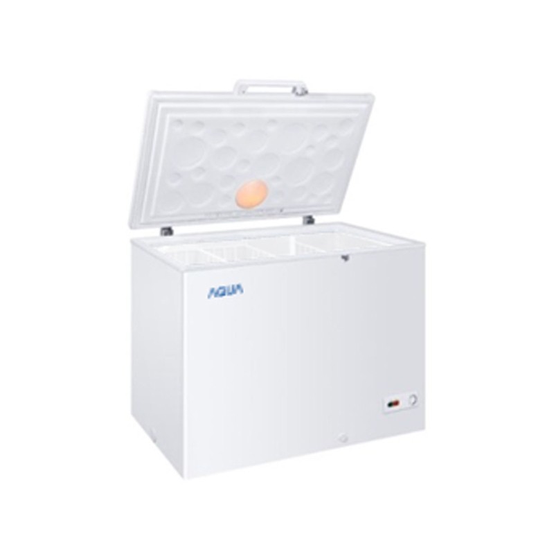 AQUA Chest Freezer 1 pintu AQF-350R 319 liter / AQUA CHEST FREEZER/AQF 350 R/FREEZER AQUA