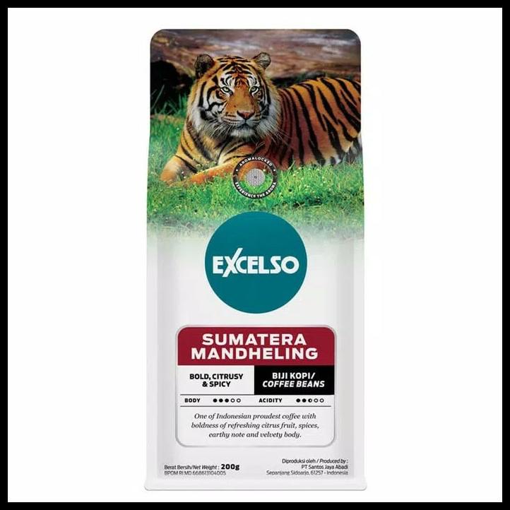 

Kopi Excelso Sumatera Mandheling Biji 200 Gr