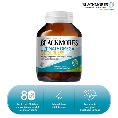 BLACKMORES ULTIMATE OMEGA ODOURLESS 30 CAPSULE