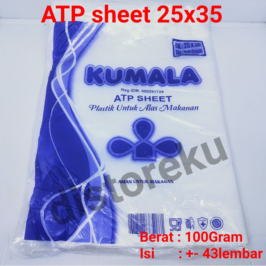 100Gr Plastik Anti Panas SHEET 25X35 HD PE ATP SHEET Tahan Panas Lembaran