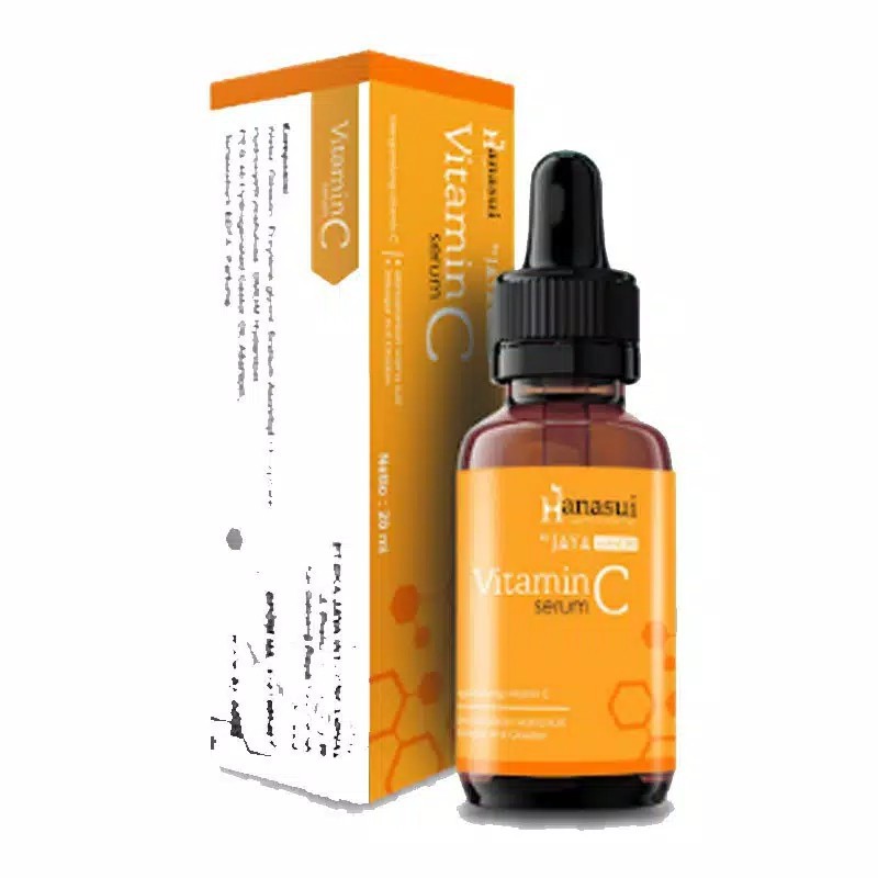 VITAMIN C SERUM BOTOL ORANGE BY HANASUI SERUM PENCERAH WAJAH