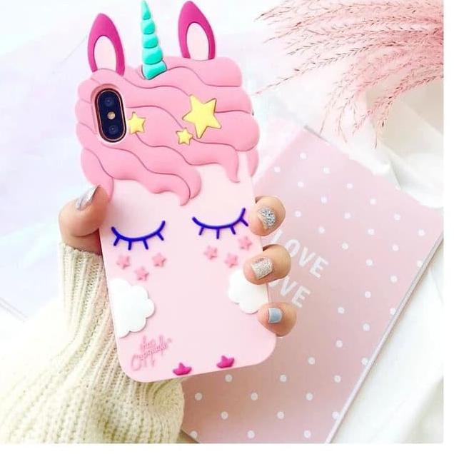 CASE 3D UNICORN OPPO A5S A33 A71 A3S F11 PRO F9 REALME C2/A1K A37 KARAKTER –AKK.09Ap22y