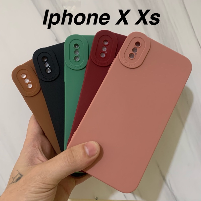 Case Iphone X XS - Sofcase Luxury Procamera Matte - UA