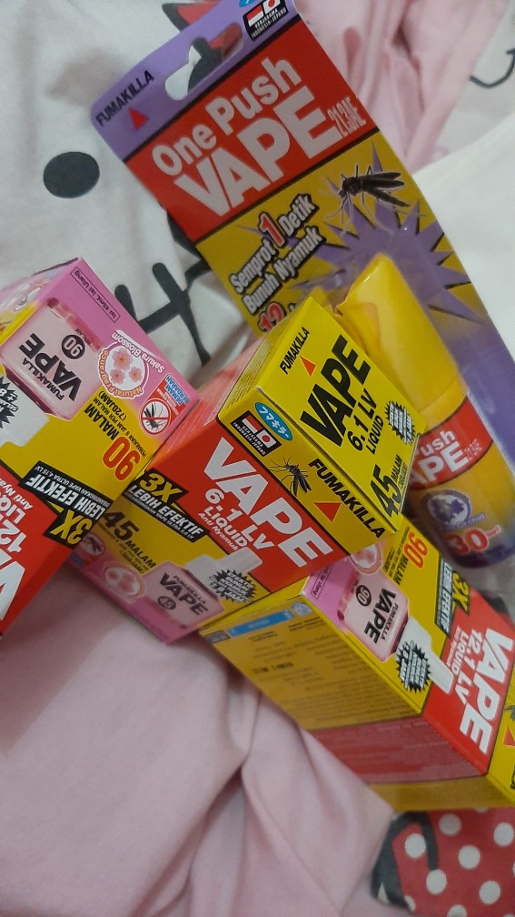 Obat Nyamuk Vape Liquid Refill 90 Malam Fruity Fresh - Anti Nyamuk Vape