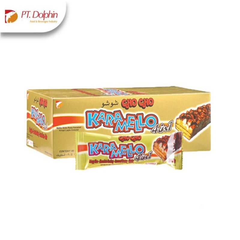 cho cho wafer karamello COKLAT - WAFER - KARAMEL - SNACK - CHOCOLATE