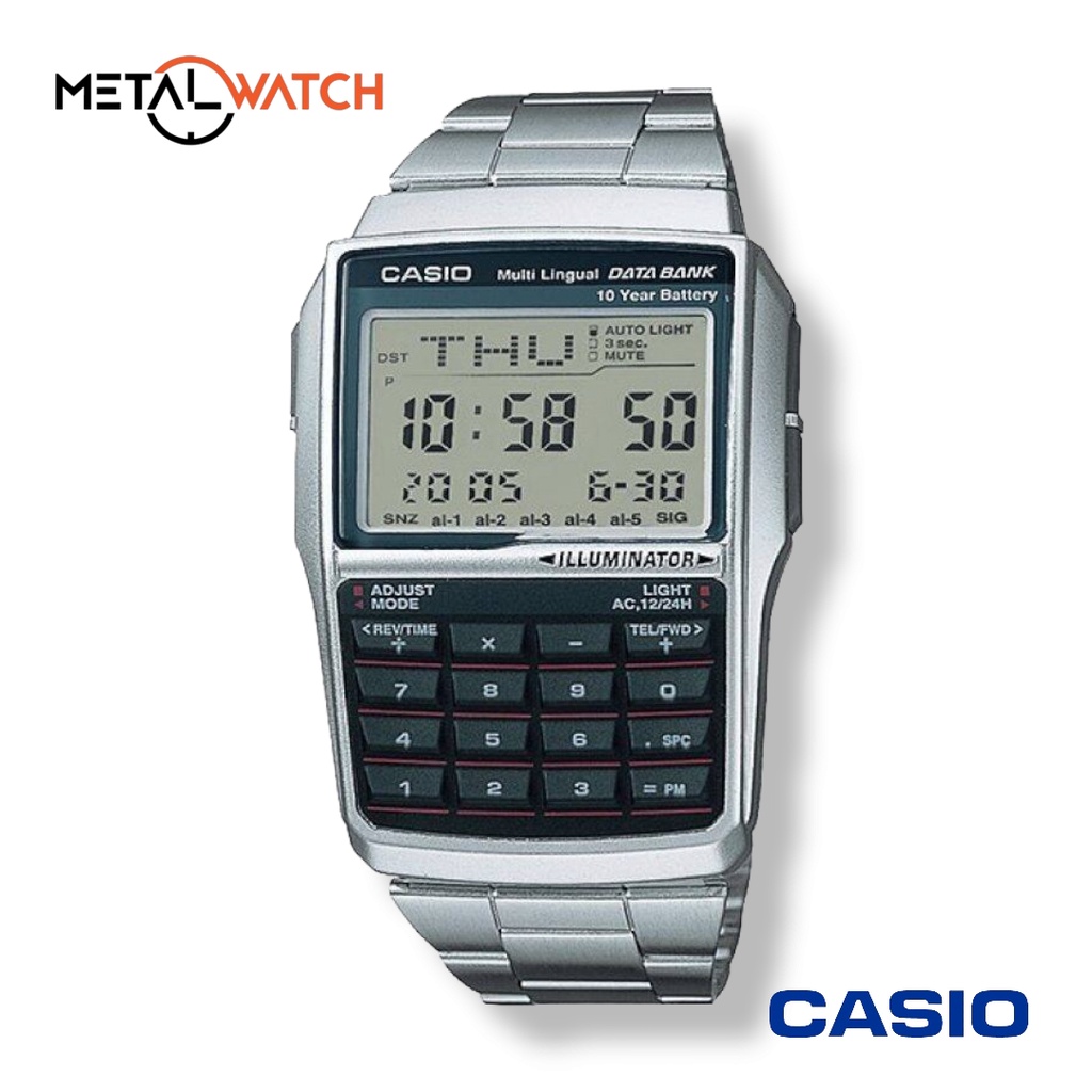Jam Tangan Original Casio Data Bank DBC-32D-1A