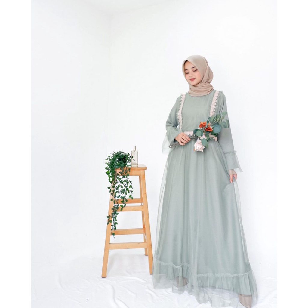 RALINE LACE DRESS  DRESS RAYA  DRESS LEBARAN  SERAGAMAN