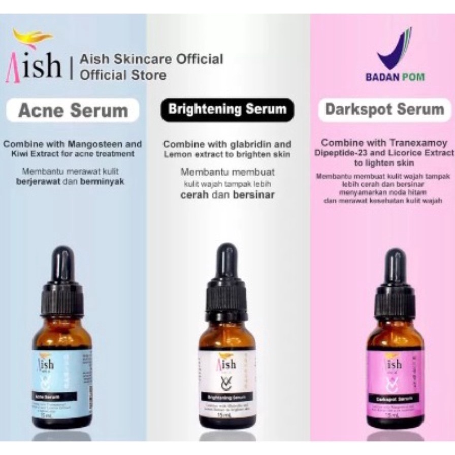 SERUM KOREA AISH ORI - BPOM  DENGAN KEMASAN BARU