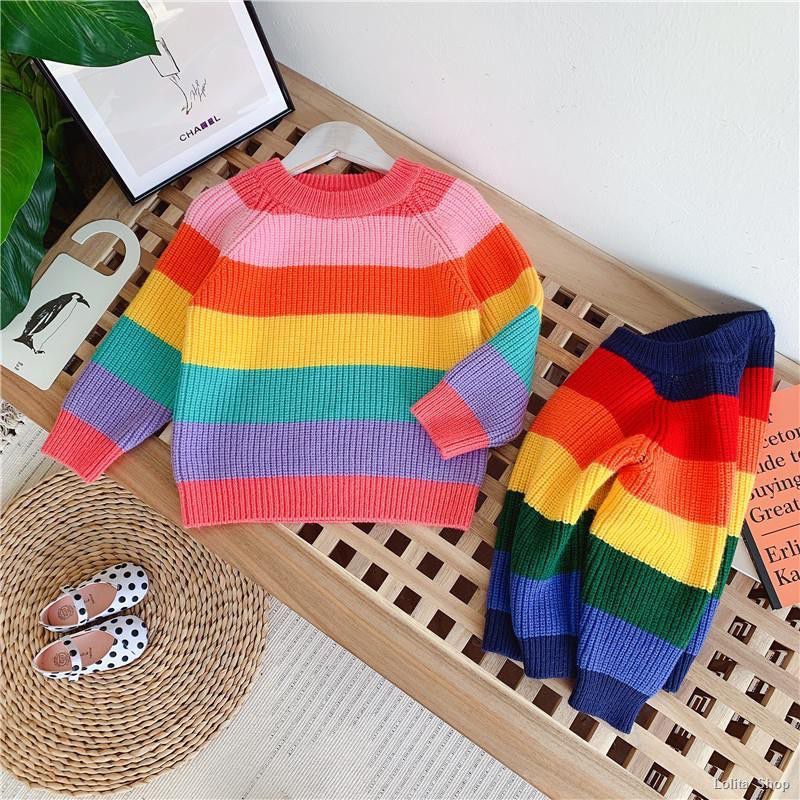 SWEATER BAJU RAJUT ANAK RAINBOW baju sweater rajut anak RAINBOW / sweater pelangi Jaket Sweater Rajut Rainbow bayi anak Jaket Sweater Rajut Rainbow bayi anak jaket bayi murah jaket rajut bayi