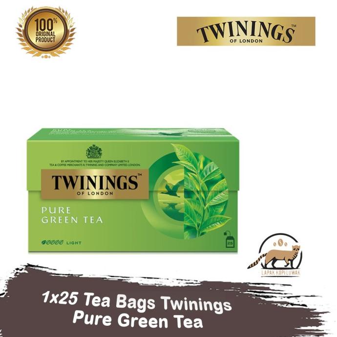 

[ COD ] Twinings Tea varian Pure Green Tea TERBARU Kode 1076