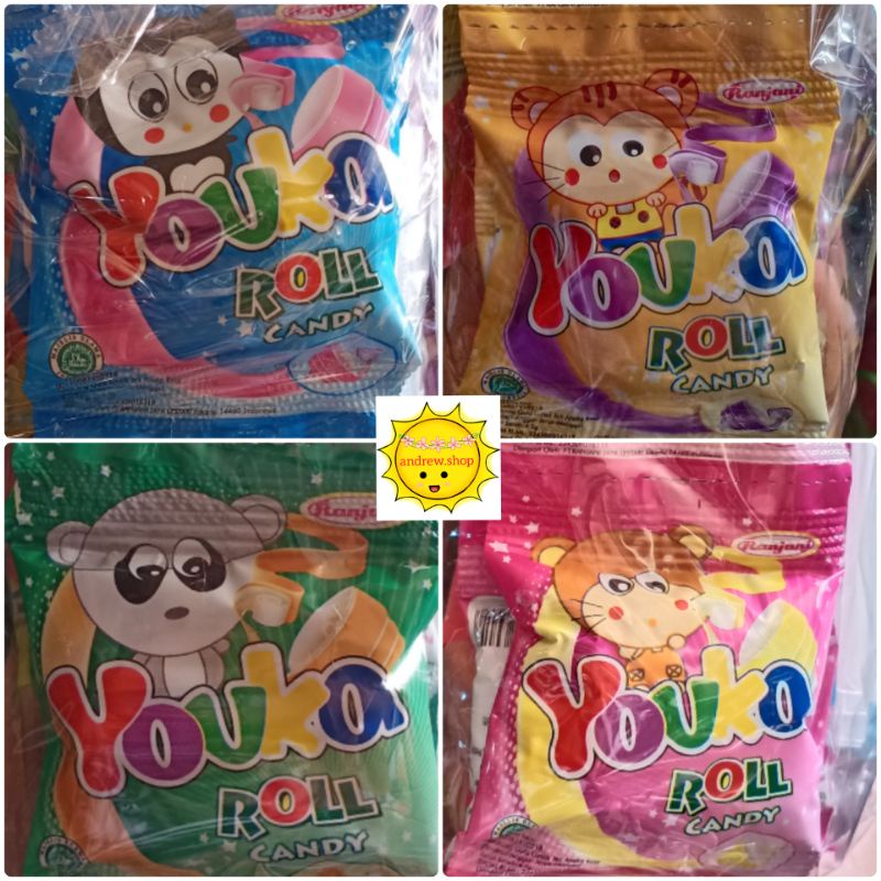 

Youka Roll Candy Assorted (20)