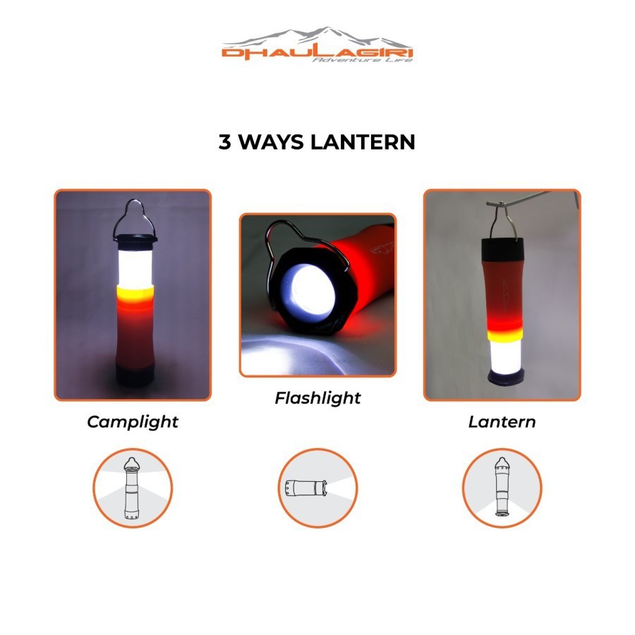 Lampu Tenda New 309 Dhaulagiri Lentera Tent Light Senter Outdoor Camping