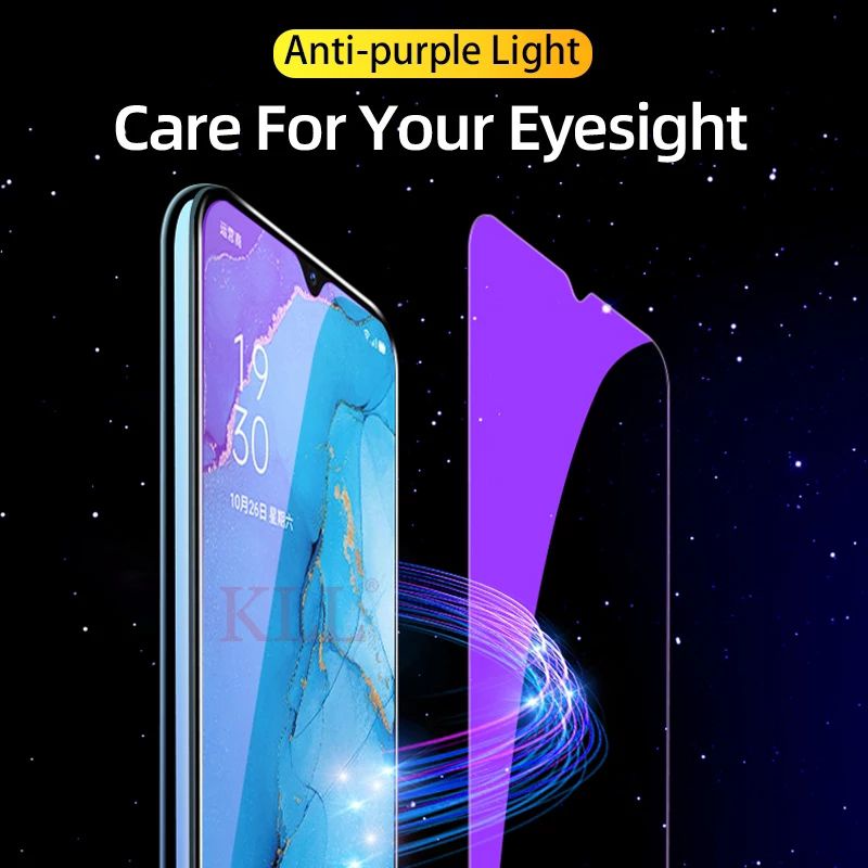 2in1 TEMPERED GLASS ANTI BLUE LIGHT OPPO RENO3 TG ANTI GORES BLUR RAY OPPO RENO3 SCREEN PROTECTOR