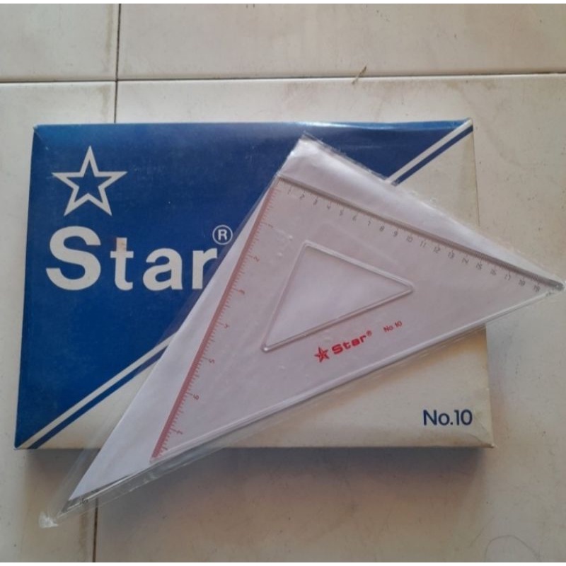 

Penggaris Segitiga No. 10