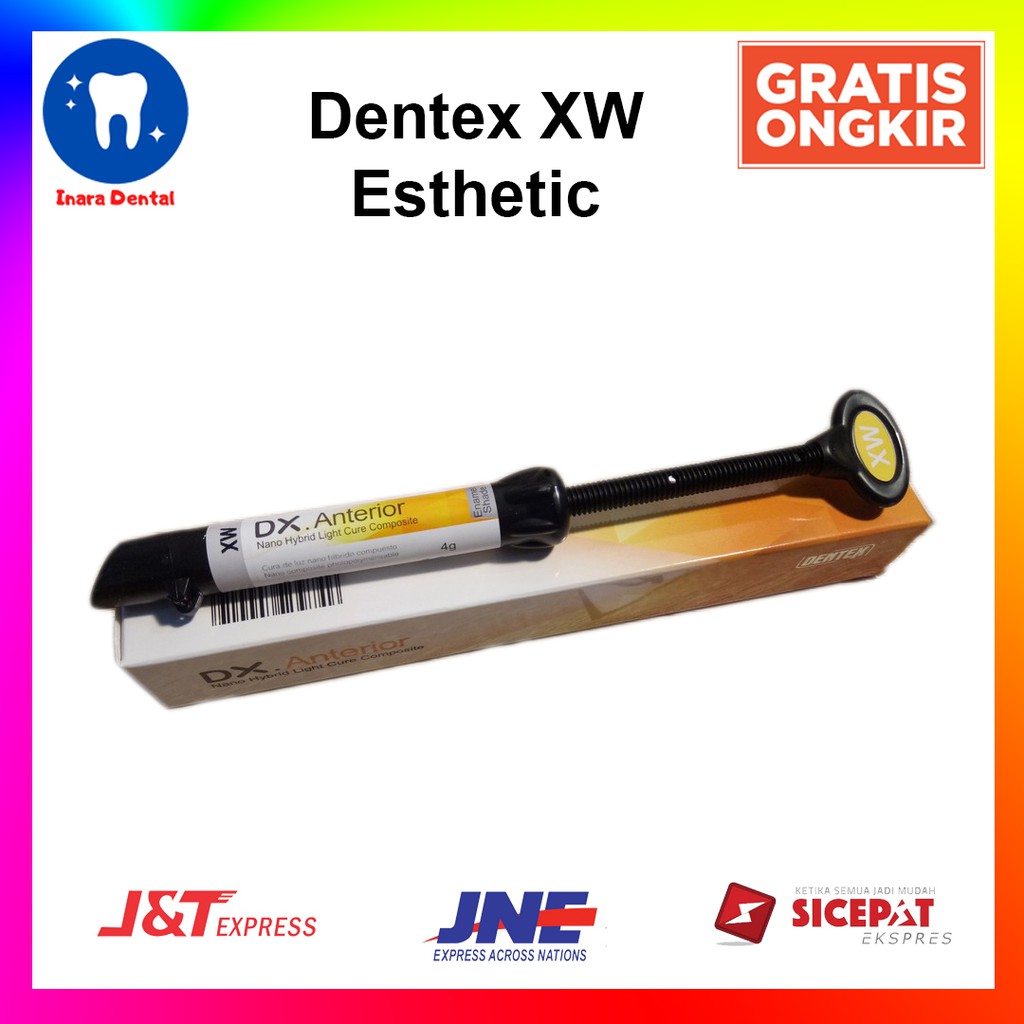 Komposit Dentex XW Extra White Composite Veneer Extra White DX Estheti