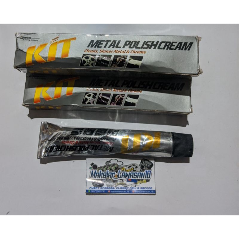 KIT METAL POLISH CREAM 50G metal polish cream