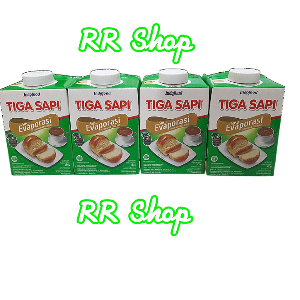 Susu Evaporasi TIga Sapi 500gram | susu Evaporasi | susu tiga sapi | susu evap |