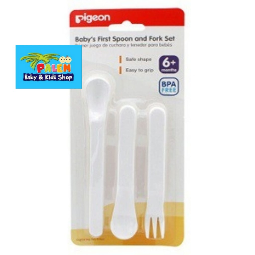 PIGEON Baby's First Spoon And Fork Set 3107