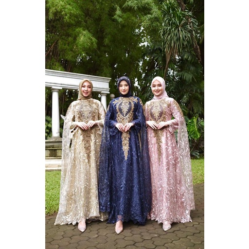 KEBAYA ORIGINAL//KEBAYA MODERN//GAMIS SORAYA BORDIR (JUMBO LD 120CM)//SERAGAMAN KELUARGA//BAJU PESTA LAMARAN//BAJU LEBARAN//BAJU WISUDA//BAJU KONDANGAN//By pelangi jaya