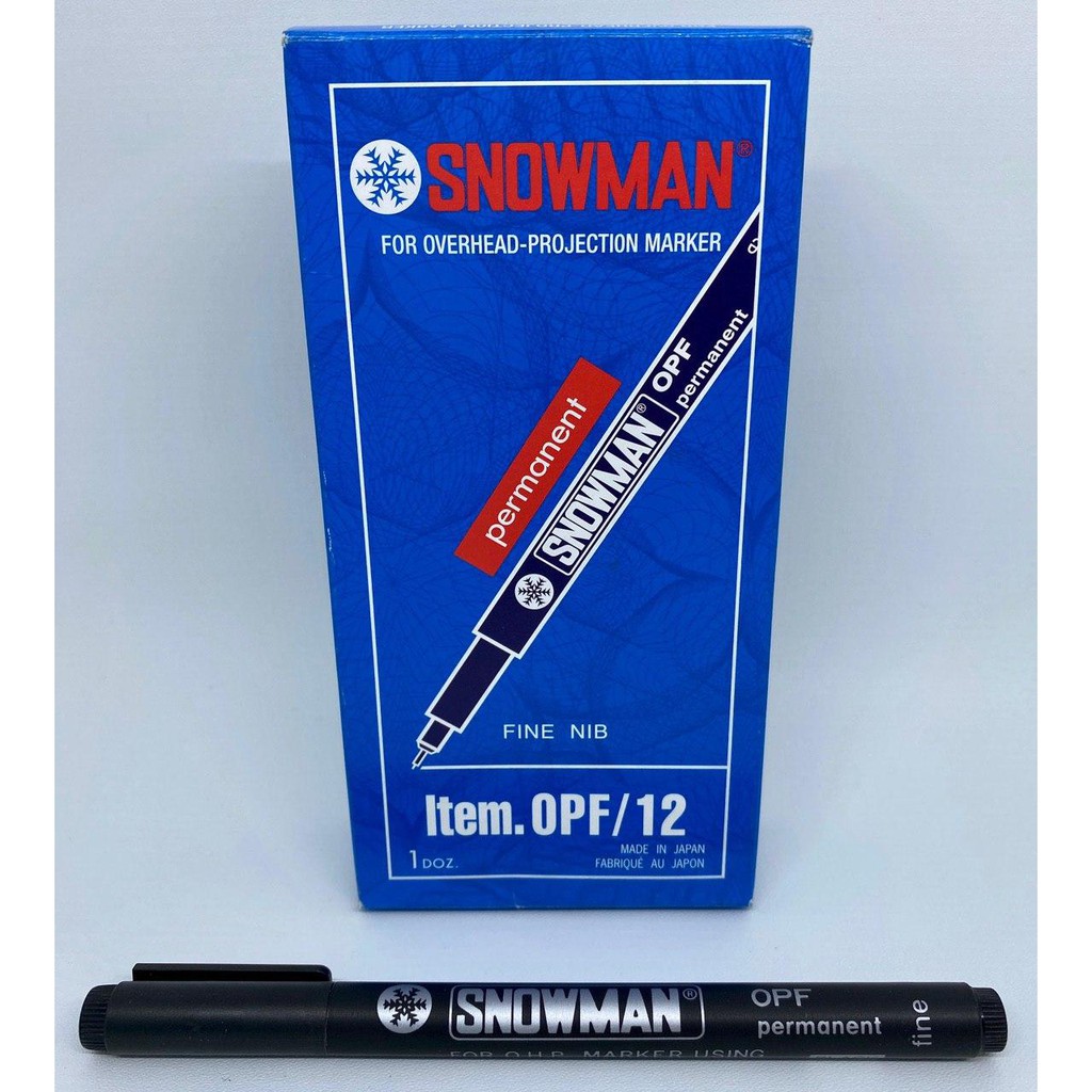 

SNOWMAN PERMANENT ITEM OPF/12 PROJECTION MARKER