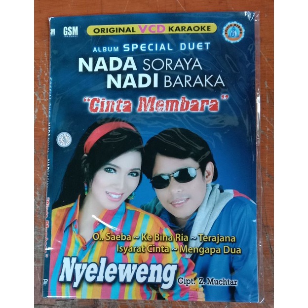 Kaset Vcd Original lagu dangdut Album spesial duet Nada nadi