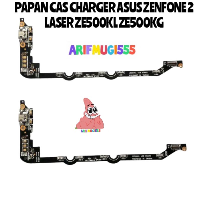 KONEKTOR PAPAN CAS CHARGER ASUS ZENFONE 2 LASER ZE500KL ZE500KG PLUG IN MIC ORIGINAL