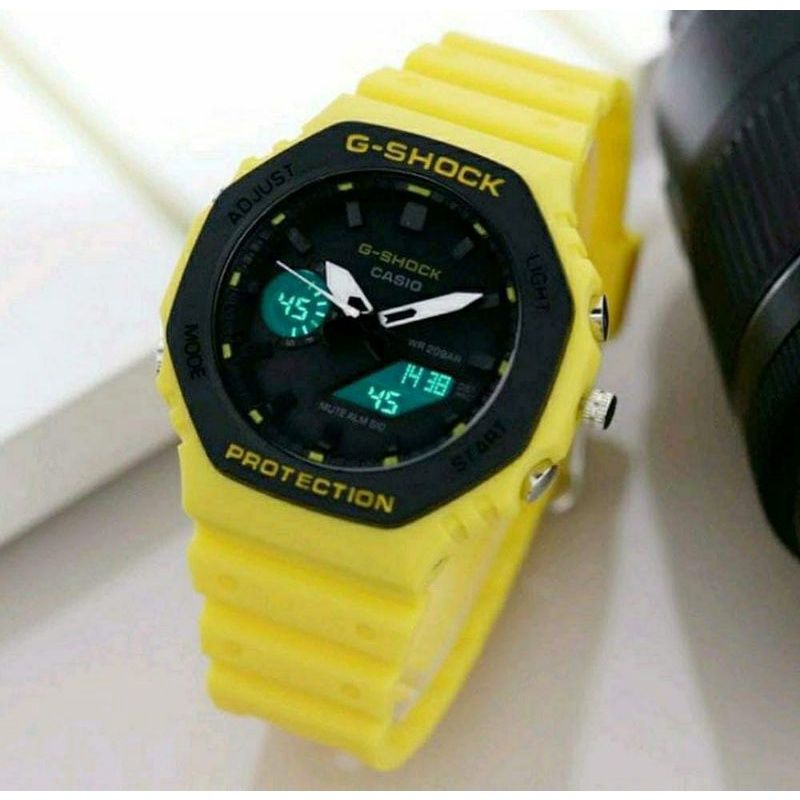 Jam Tangan GA2100 Jam Tangan Anti Air Jam Dualtime