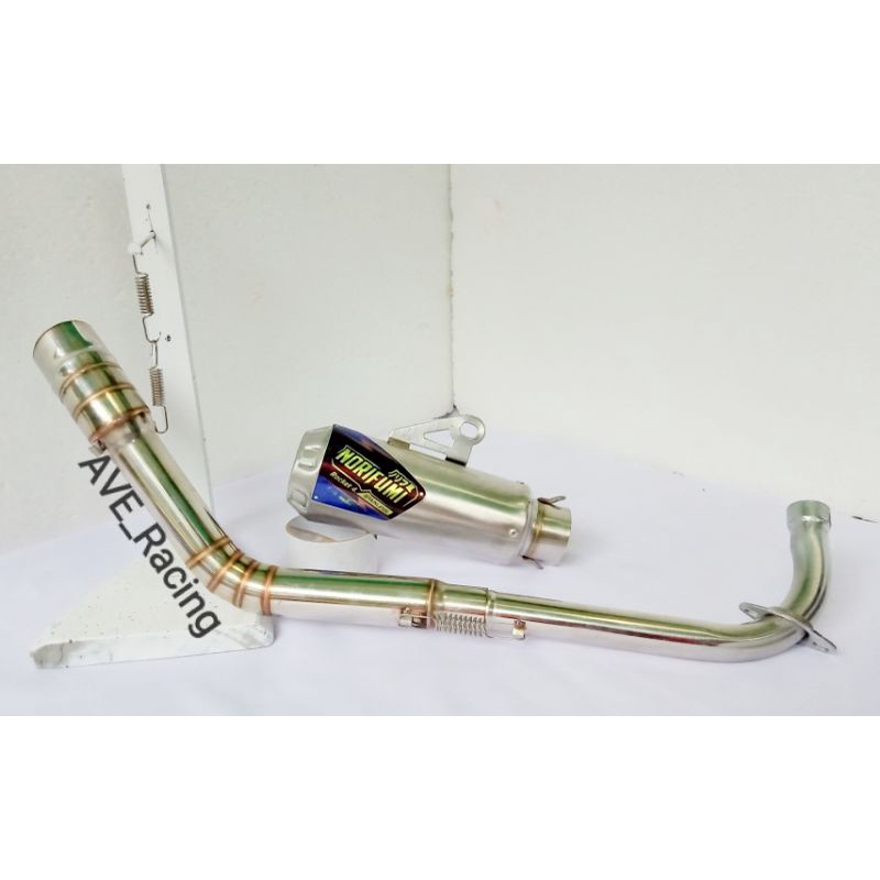 Knalpot racing NORIFUMI buat Vega R, RR, Zr dll