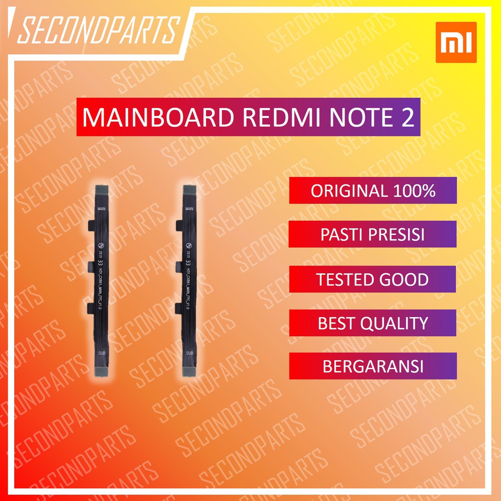 FLEXIBLE MAINBOARD MAIN BOARD XIAOMI REDMI NOTE 2 / NOTE 2 PRIME ORIGINAL COPOTAN