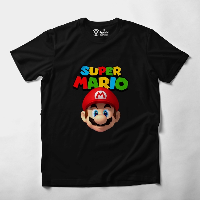 Kaos Atasan Anak Laki Laki Kids T Shirt Super Mario