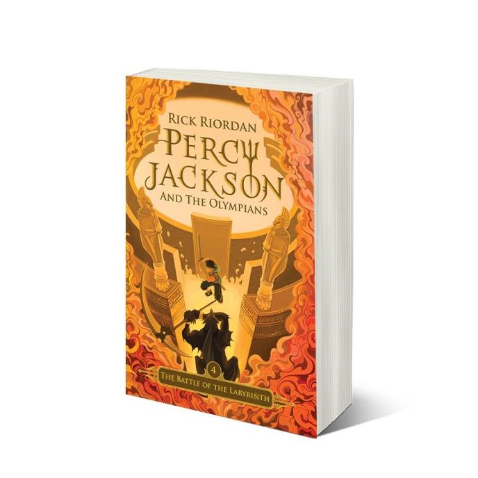 

PERCY JACKSON #4: THE BATTLE OF THE LABYRINTH (REPUBLISH) Star Seller