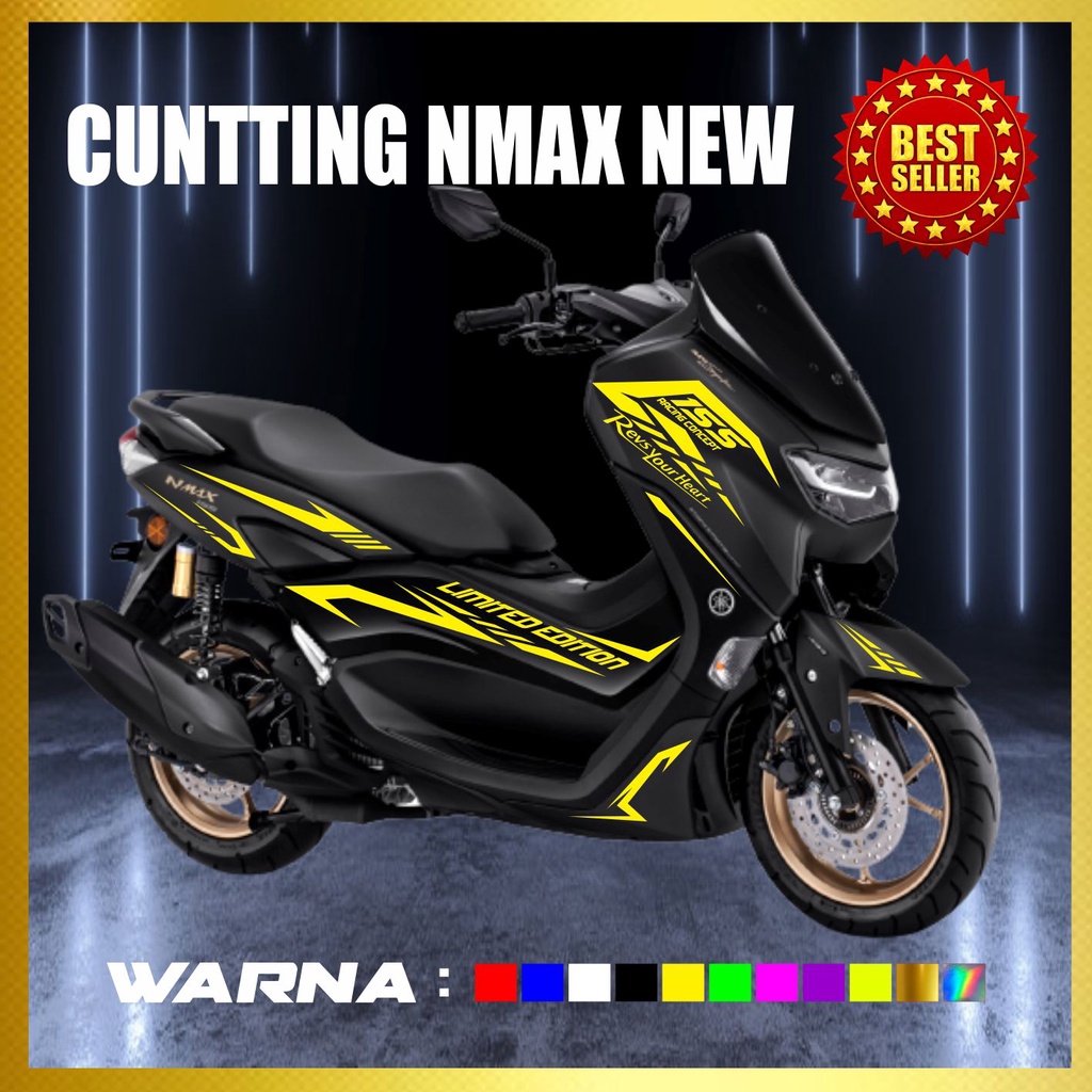 STICKER NMAX BARU CUTTING LIS BODI NMAX NEW